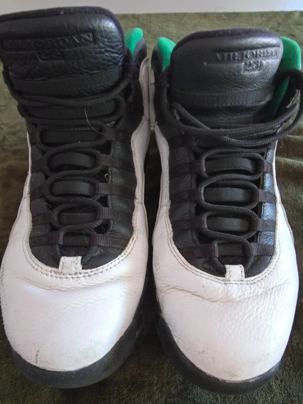 Air Jordan 10 Retro Seattle SuperSonics Size 11.5 Men's 310805-137